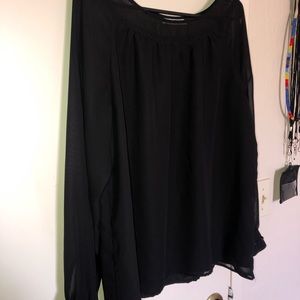 Black Long Sleeve Blouse